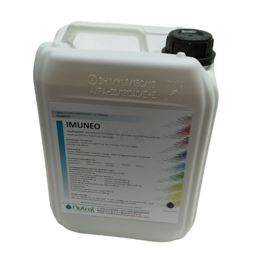 IMUNEO 5 liters increases the resistance of poultry and is supported by vaccinations.-1