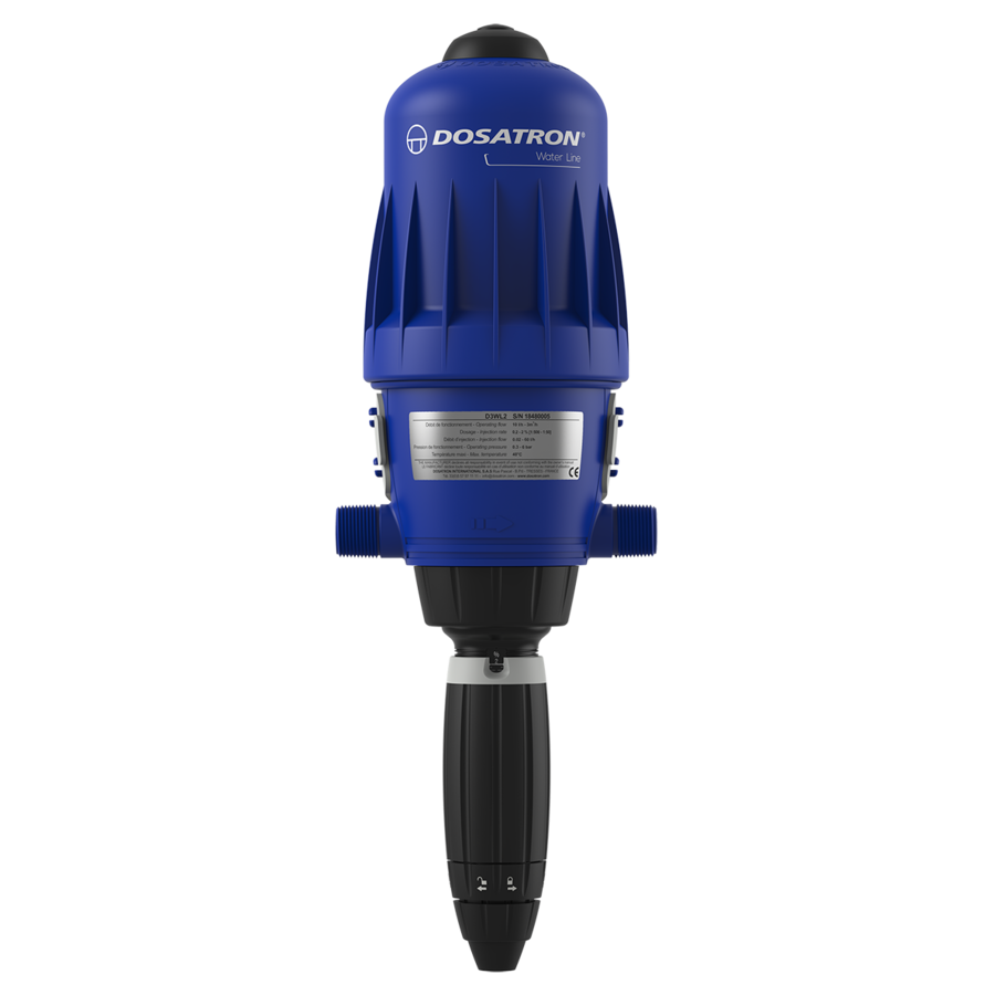 Bomba dosificadora Dosatron D3WL2VF para añadir con precisión suplementos y desinfectantes al agua potable sin necesidad de electricidad-1