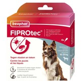 Fiprotec 10-20kg 4 pipetten  ter bestrijding van vlooien en teken