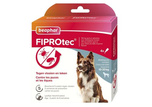 Fiprotec 10-20 kg – 4 pipetas 
