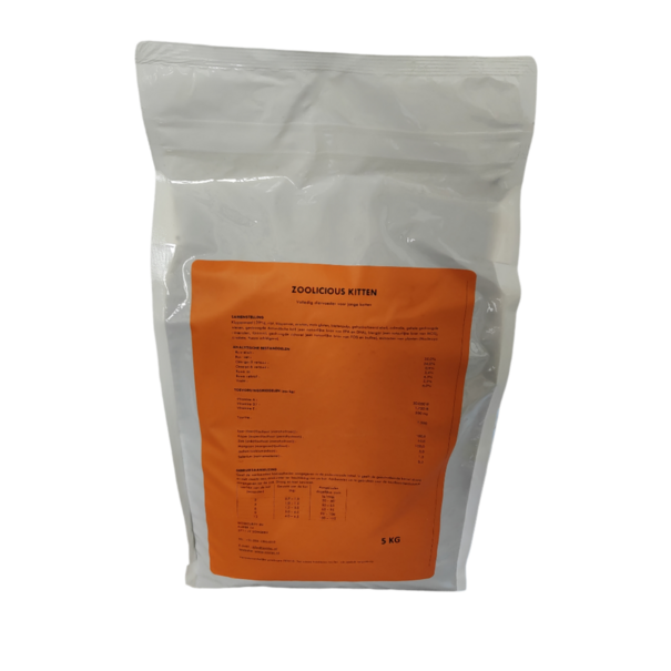 Zoolicious Zoolicious Kitten 5 kg - 35/24 - Alimentation 100% Premium et Équilibrée pour Jeunes Chatons
