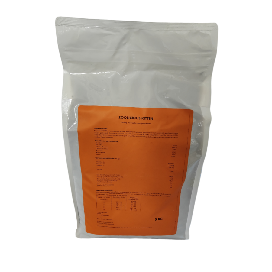 Zoolicious Kitten 5 kg - 35/24 - 100% Premium and Balanced Nutrition for Young Kittens-1