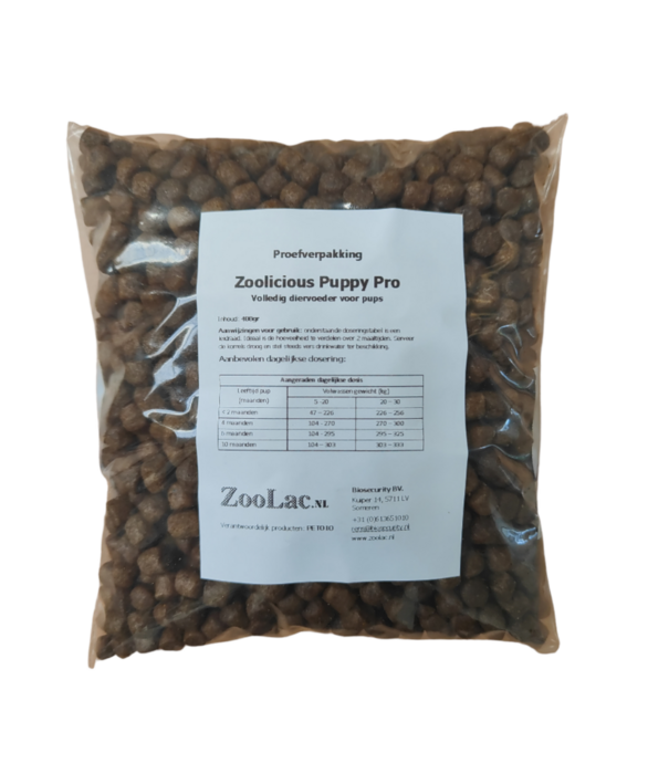 Zoolicious Zoolicious Puppy Pro 400 g - 28/18 - emballage d'essai