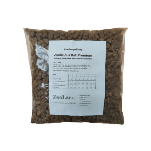 Zoolicious Chat Adulte 400 g - 31/18 - emballage d'essai 