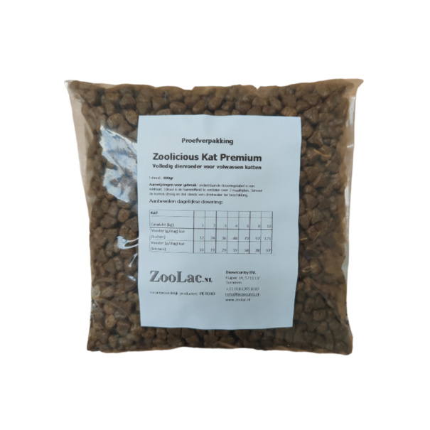 Zoolicious Zoolicious Kat Adult 400gr - 31/18 - proefverpakking