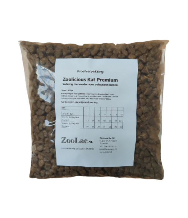 Zoolicious Zoolicious Katze Adult 400 g - 31/18 - Probepackung