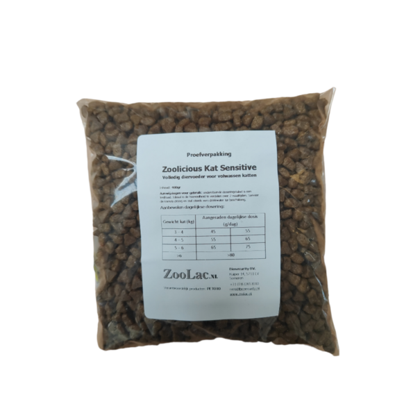 Zoolicious Zoolicious Kat Sensitive 400gr - 33/19 - proefverpakking