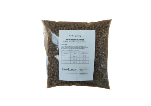 Zoolicious Kitten 400 g – paquete de prueba 