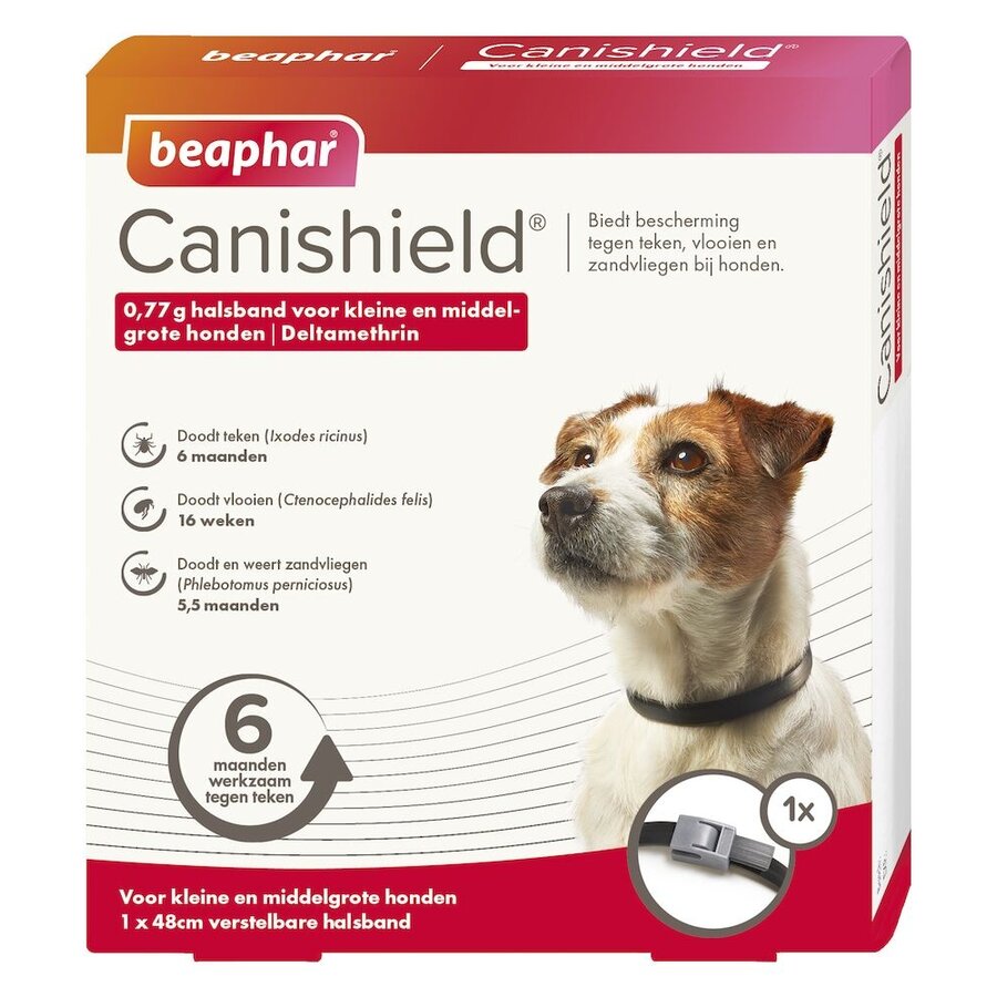 "Canishield Beaphar dog small/medium 48cm 1 piece"-1