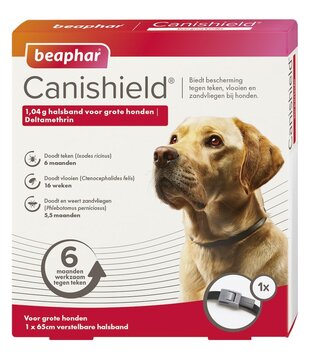 Canishield Beaphar hond groot 65cm 1st