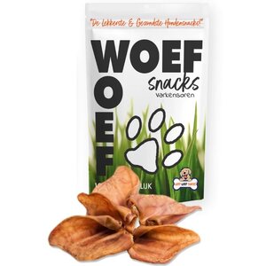 Woef Woef snacks   Pig's ears 8 pcs