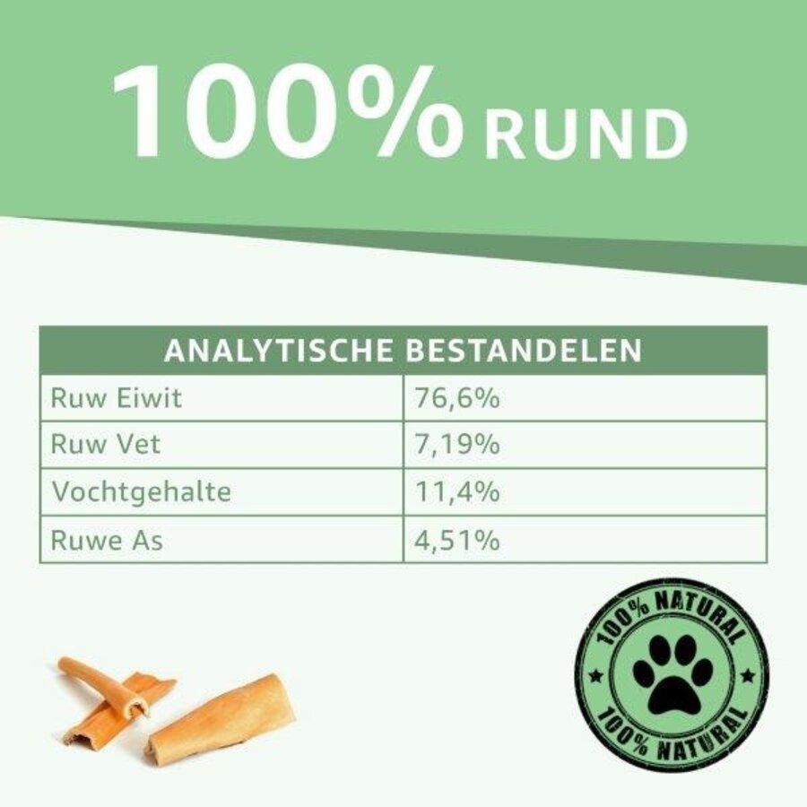 Büffelhaut  100 % natürlich Hunde Snacks-5