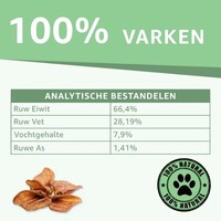 thumb-Orejas de cerdo 8 piezas - ¡Golosinas Woef Woef 100% naturales!-5