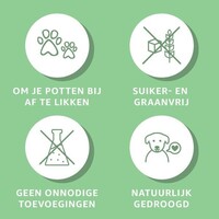 thumb-Tiras de pavo - ¡Golosinas Woef Woef 100% naturales!-4