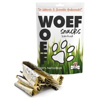 thumb-Peau de saumon 75 GRAMMES  - Snack pour chien 100% naturel-1