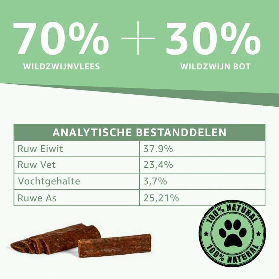 Wildschweinstreifen Hunde-Snack-3