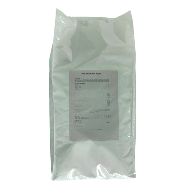 Zoolicious Zoolicious Felis Adult 5kg of 15kg - 31/18 - volledig diervoeder voor volwassen katten