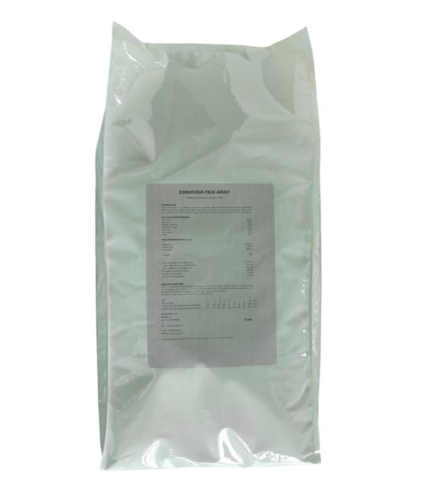 Zoolicious Zoolicious Felis Adult 5 kg oder 15 kg – 31/18 – Alleinfuttermittel für ausgewachsene Katzen