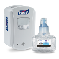 thumb-Distributeur Purell sans contact + recharge 700 ml - ensemble-1
