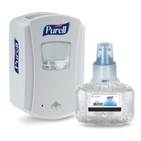 thumb-Purell No touch dispenser + navulling 700ml - set-1