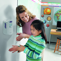 thumb-Purell No touch dispenser 700ml - set-2