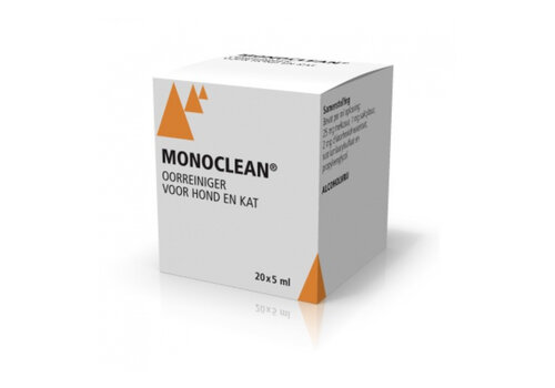 Limpiador de oídos Monoclean, 20 x 5 ml. 