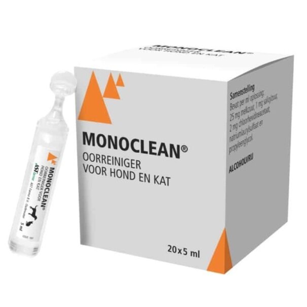 Monoclean Monoclean Ohrenreiniger 20 x 5 ml