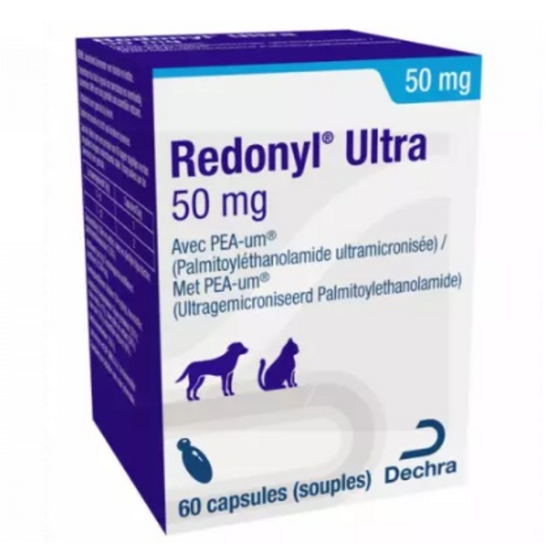 Redonyl Redonyl Ultra 50 mg or 150 mg capsules – supplement for dogs and cats suffering from dermatosis and excessive hair loss