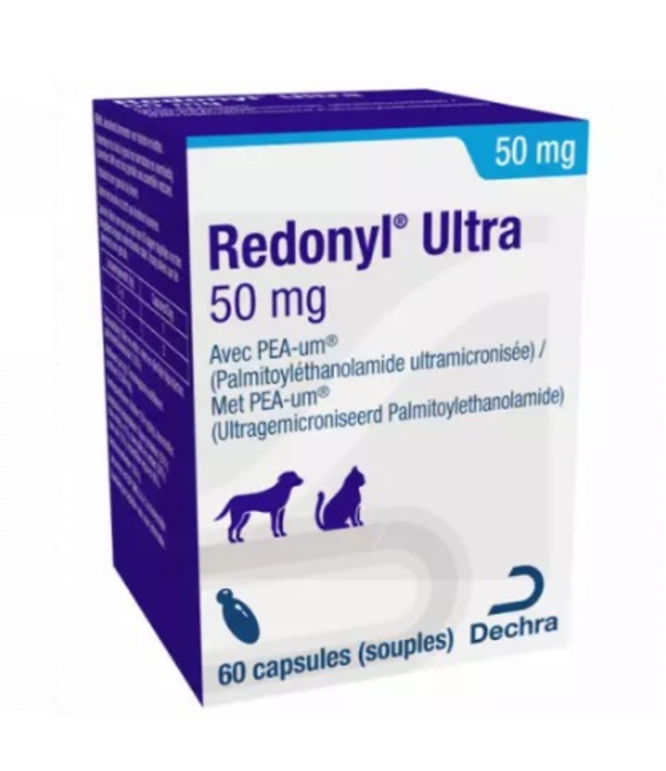 Redonyl Redonyl Ultra 50mg of 150mg capsules - supplement voor honden en katten die lijden aan dermatose en overvloedig haarverlies