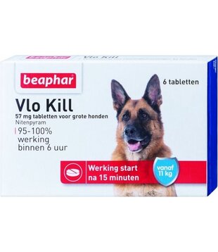 Vlokill+ großer Hund ab 11 kg - 6 Stück