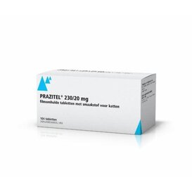 Prazitel Entwurmungstabletten mit Geschmacksstoff für Katzen - 8 Tabletten