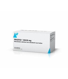 Prazitel  kat ontwormings­tabletten met smaakstof voor katten - 8st