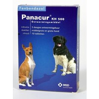 thumb-Panacur KH 500 mg Comprimés Vermifuges pour Chiens Moyens et Grands-1