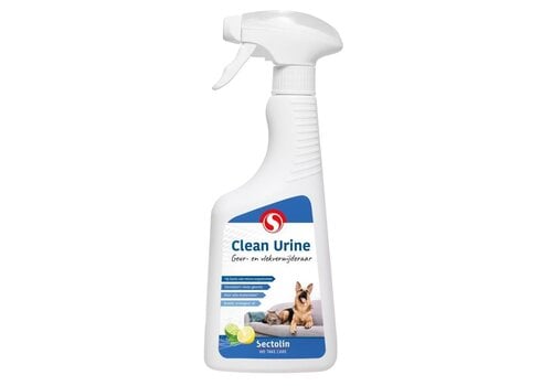 Clean Urine Spray geur en vlekverwijderaar Hond en Kat 500 ml 