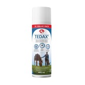 Sectolin Tedax spray 400ml is een afweermiddel voor mensen, paarden en honden tegen insecten zoals muggen, steekvliegen/dazen, stalvliegen en teken