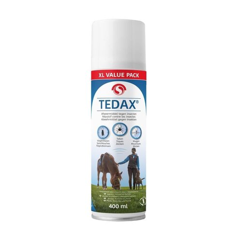 Sectolin Tedax spray 400ml tegen vliegen, dazen, teken en muggen 