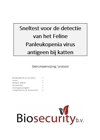 Handleiding Parvo Kat