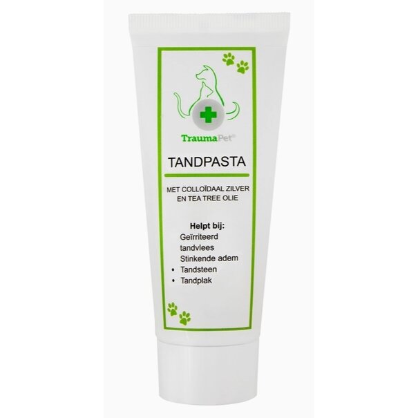 Traumapet TraumaPet Dentifrice (75 ml) - Pour une bouche saine et une haleine fraîche pour votre animal !