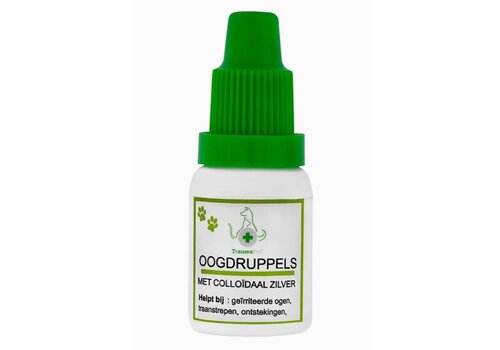 TraumaPet Gouttes pour les Yeux avec Argent Colloïdal (10 ml) 
