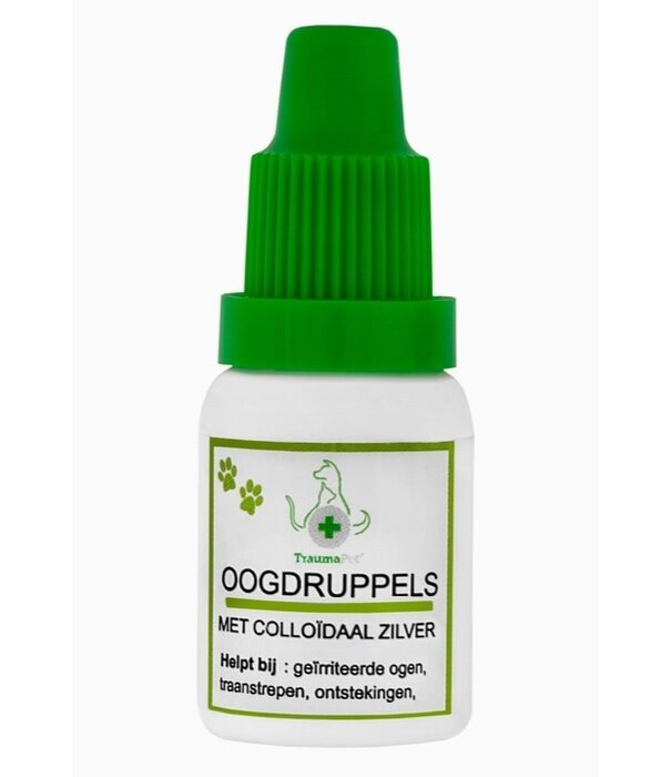Traumapet TraumaPet Eye Drops with Colloidal Silver (10 ml) – Care for Healthy, Bright Eyes for Your Pet