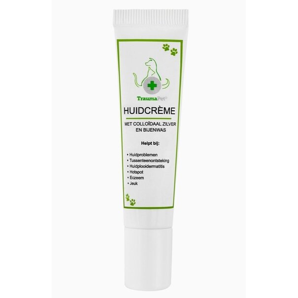 Traumapet TraumaPet Huidcrème voor een effectieve verlichting bij huidproblemen (15 ml)