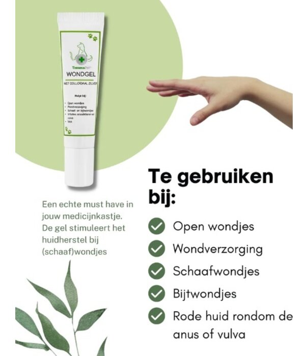 Traumapet TraumaPet Wound Gel (15ml) For fast healing and preventing infections