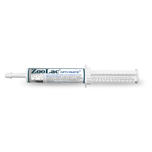 Zoolac ZooLac® Opti Paste 32ml : Le meilleur soutien pour la digestion de votre animal !