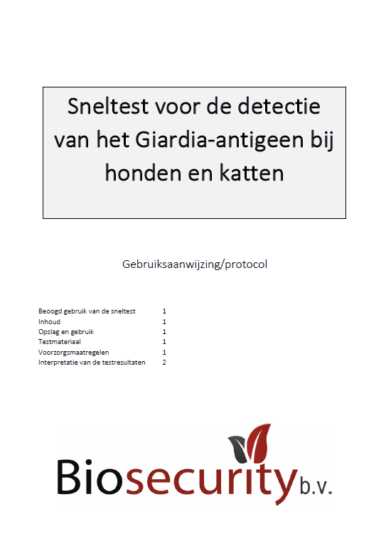 Giardia NL