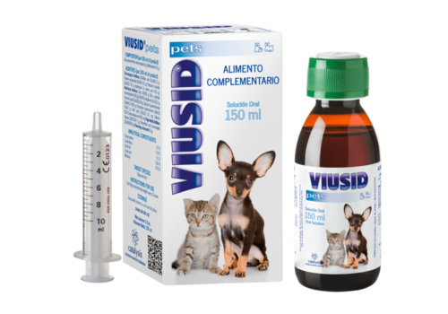 Viusid Pets – Apoyo Inmunológico & Hígado para Perros, Gatos y Mascotas Pequeñas 