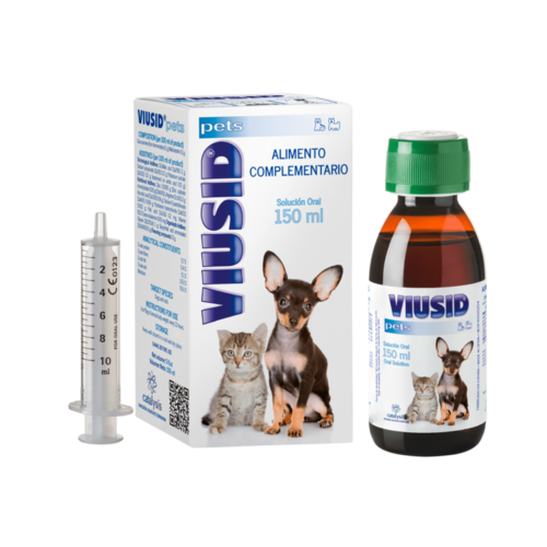 Viusid Pets 150ml – Unterstützung Immunsystem & Leber Hunde & Katzen 