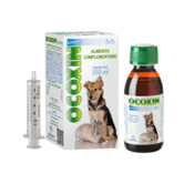 Ocoxin Pets 150ml – Natural complementary feed with antioxidants to support recovery, immunity, and vitality in dogs and cats