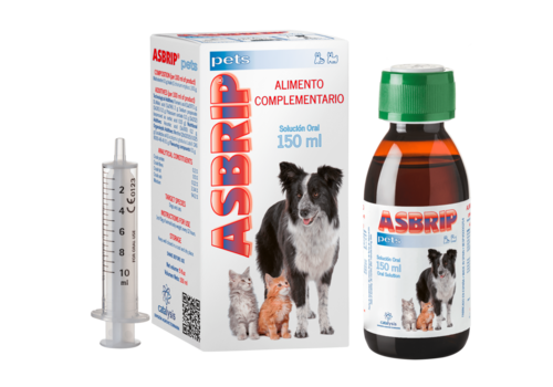 Asbrip Pets 150ml – Apoyo Respiratorio Perros y Gatos 