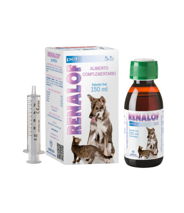 Renalof Renalof Pets 150 ml – Complementary Feed to Support the Urinary Tract in Dogs and Cats
