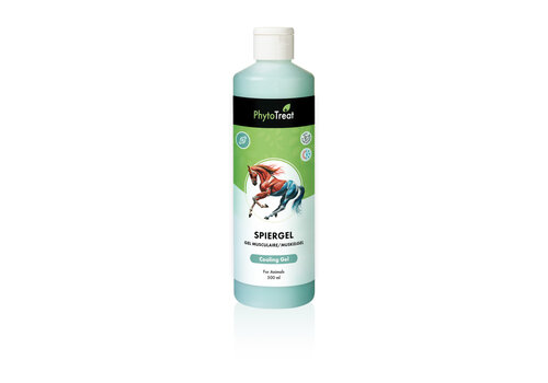 PhytoTreat Gel Musculaire pour Animaux 500ml - Soutient les Muscles, les Articulations et la Récupération 